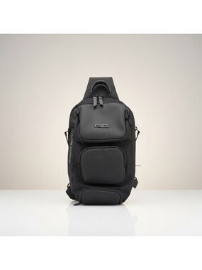 BANGE Tech Sling Backpack Black Crossbody Travel EDC Anti-Theft Bag